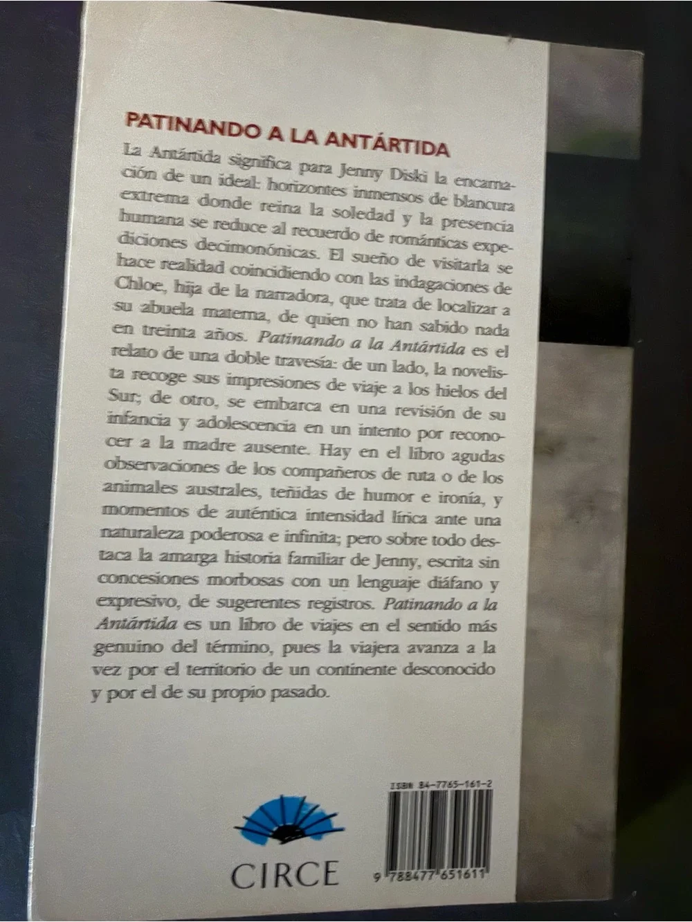 Jenny Diski - Patinando a la Antártida (Spanish Edition)